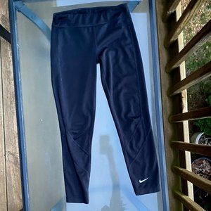 Black Nike Girls Leggings Size Medium